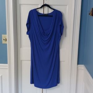 Royal Blue dress (easily fits XL/1x to 2x)